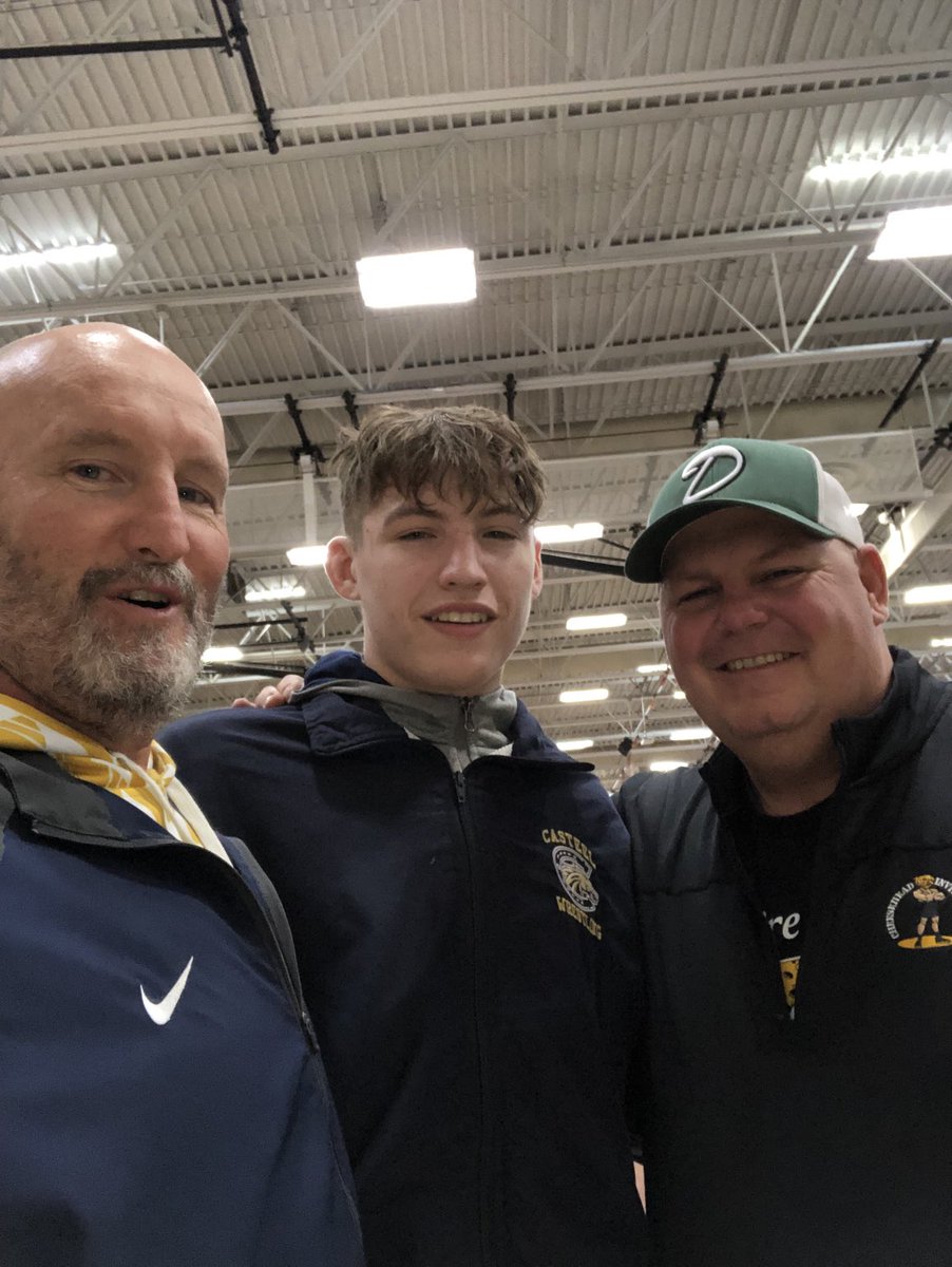 CallisonBob's tweet photo. Director of the Cheesehead WI-USA wrestling coach Scott Kluever, Brennan Callison, and myself 2021 Cheesehead. Great to be back wrestling. https://t.co/Z81PpvnVTx