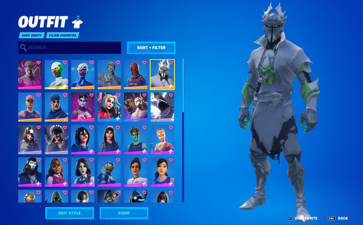 deadFRTN's tweet photo. Selling Fortnite/Epic Account

- 198 skins
- 1200+ $ spent (380k+ HUF)
- Borderlands 3 (+Psycho Bundle)
- Save The World
- Chapter 1 Season 4 - Chapter 3 Season 1 Battle Passes
(- chapter 1 s9 + s10)

❗️SELLING IT FOR 150€ (50k HUF) ❗️
DM ME + RT PLS https://t.co/M5xUnDV2TO
