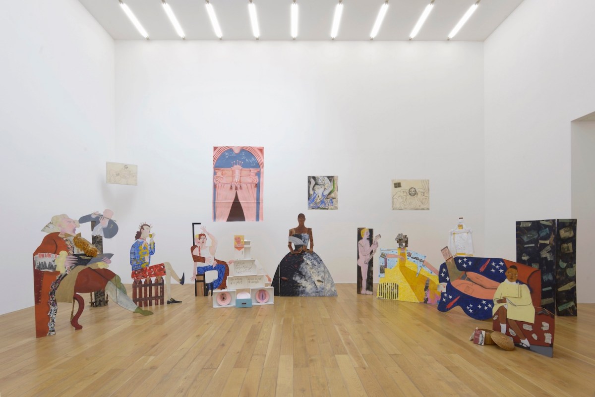The Restless Spirit of <a href="/1lubaina/">Lubaina</a>—#LubainaHimid’s <a href="/Tate/">Tate</a> exhibition is a conversation, a rhetorical question, an experiment. Like opera, from which it draws its inspiration, it aims to be “a total work of art.” bit.ly/3Hz8O9c <a href="/hyperallergic/">hyperallergic</a>