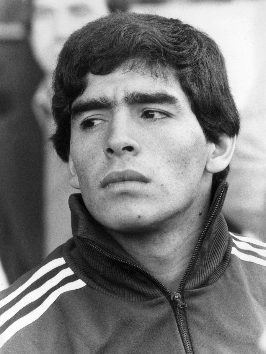 Argentina's star Diego Maradona, 
6th June 1979 💙