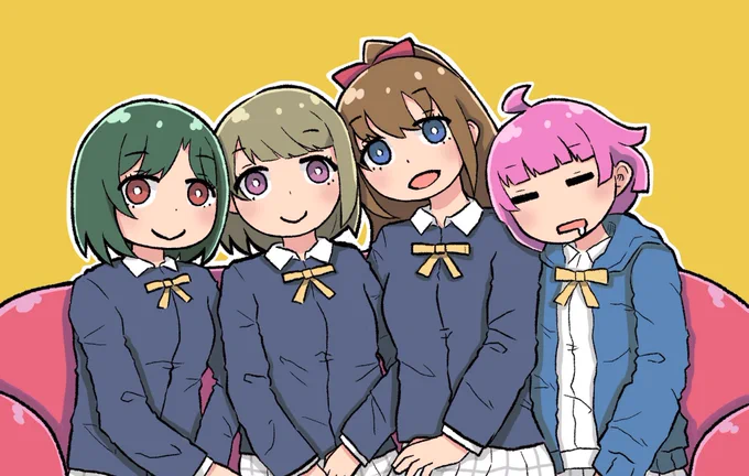 仲いいね
#lovelive
#虹ヶ咲 