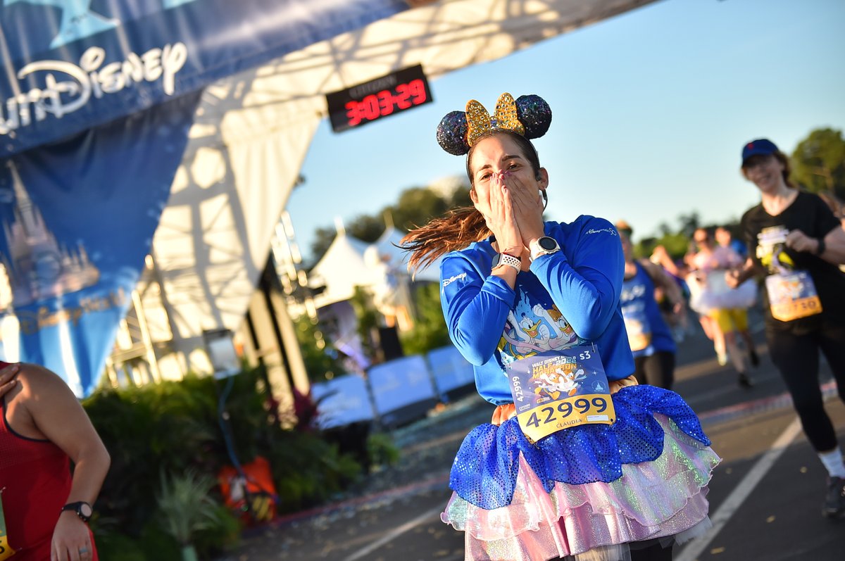 runDisney's tweet photo. Oh boy, oh boy, OH BOY, what a great race! Congratulations to runners of the 2022 @WaltDisneyWorld Half Marathon, celebrating 25 years - take a look at a few highlights from this morning: https://t.co/JOnLt2IeAg https://t.co/zfFtibWeQo