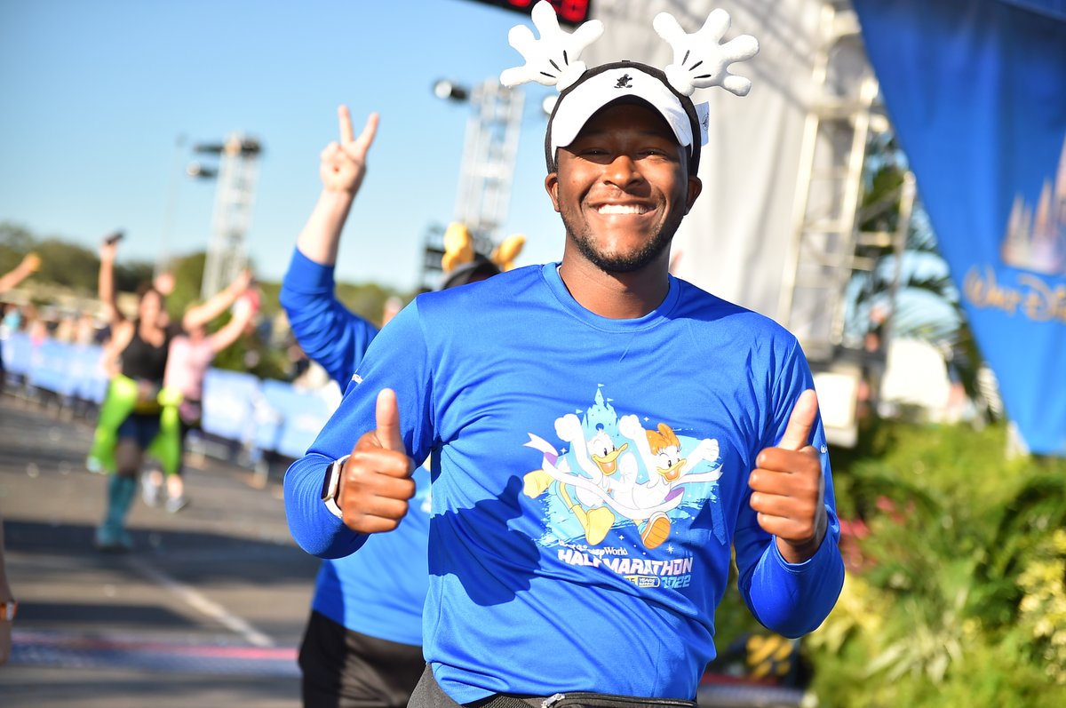 runDisney's tweet photo. Oh boy, oh boy, OH BOY, what a great race! Congratulations to runners of the 2022 @WaltDisneyWorld Half Marathon, celebrating 25 years - take a look at a few highlights from this morning: https://t.co/JOnLt2IeAg https://t.co/zfFtibWeQo