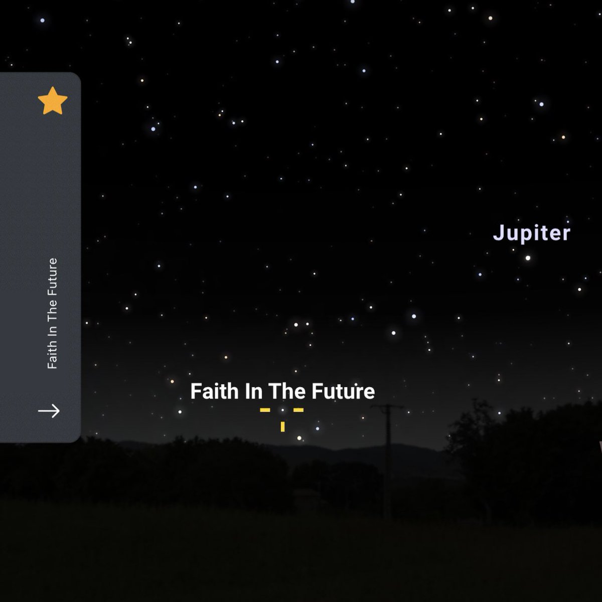 comfortIouis's tweet photo. "Faith in the Future" star dedicated to Louis Tomlinson. 🌟 https://t.co/8IEZW75Dje