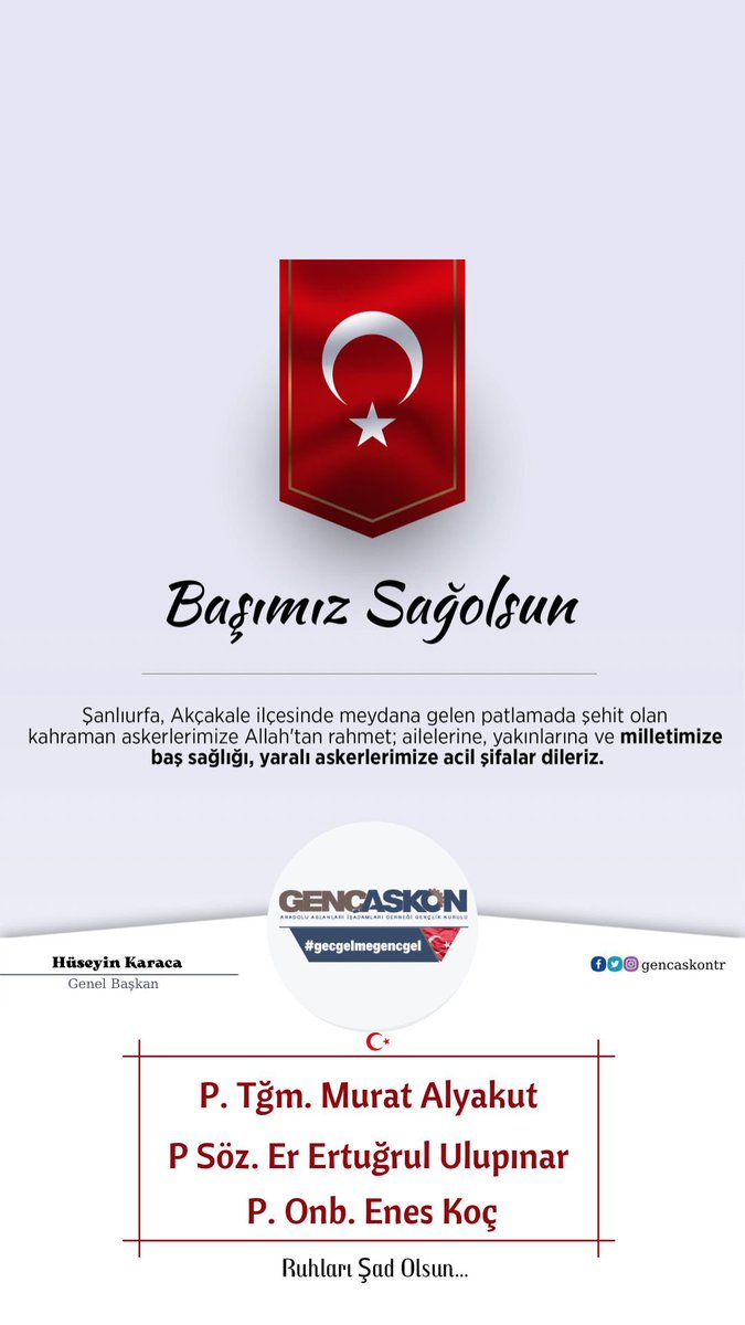 Milletimizin Başı Sağolsun 🇹🇷