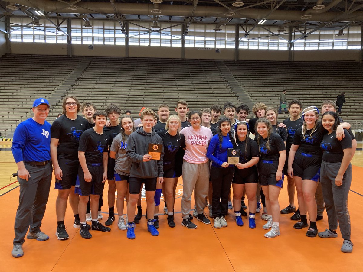 WrestlingLv's tweet photo. Wrestling Bears boys and girls win 1 place at the Alamo City Duals! Living on the attack!! https://t.co/BVbt3puMPy