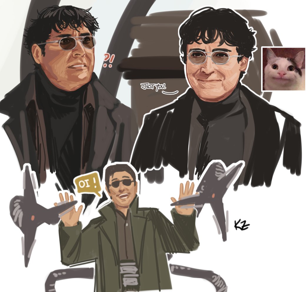 thinkerDocOc's tweet image. Art by @09kazama