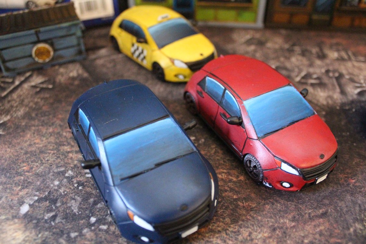 bluetable's tweet photo. Painted up some Marvel Crisis Protocol terrain. https://t.co/gLH7e93163
