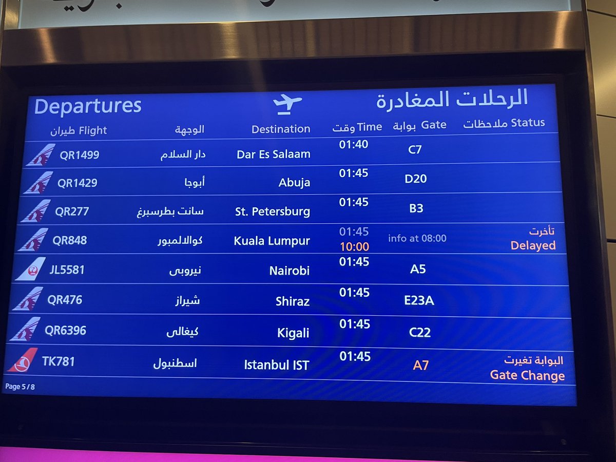 jmonto13's tweet photo. I understand that delays may happen, but why treat your costumers bad? Why are we not getting the proper accommodation and compensation for a 9 hour flight delay? @qatarairways @skytrax_uk @traveloneworld #flightdelay #qatarairways #badcostumerservice #QR848 https://t.co/pwiSLsB2AT