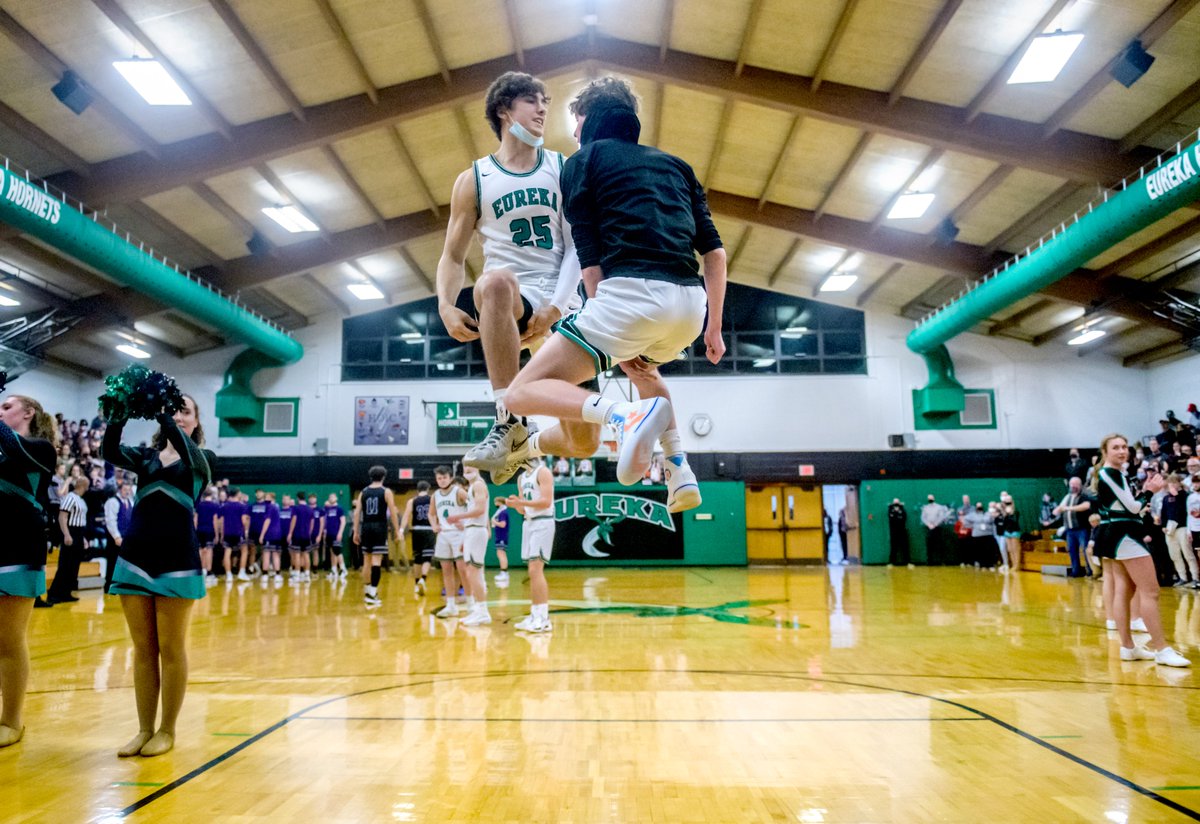 Matt Dayhoff (@mattdayhoff) on Twitter photo Not the typical chest bump. More <a href="/pjstar/">Journal Star</a> photos from Friday night's game in Eureka: bit.ly/3q6KNAx Not the typical chest bump. More <a href="/pjstar/">Journal Star</a> photos from Friday night's game in Eureka: bit.ly/3q6KNAx