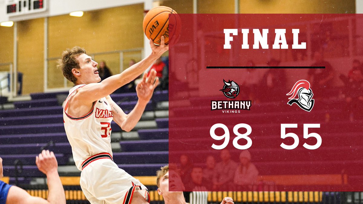 BLCvikings's tweet image. .@BLC_MensHoops 98, Martin Luther 55. @NielsenHunter13 becomes career leader in blocked shots (84). @Brian_Smith30: 24 points. @justin_schrupp: 14 points. @ryan_samuelson1: 13 points. Mayfield: 10 points.
