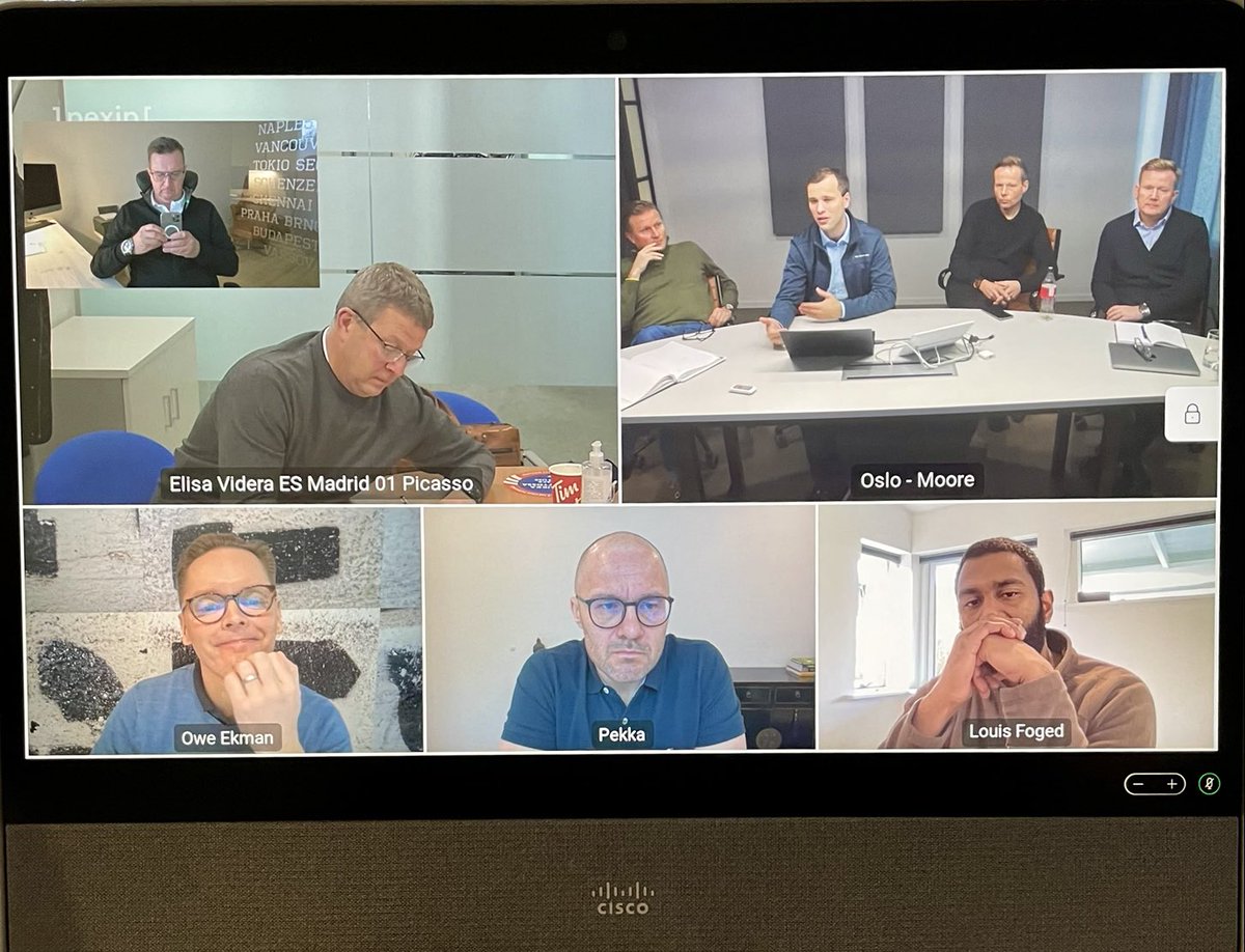 pasimaenpaa's tweet photo. #elisavidera meet with #pexip using #ciscoDX. https://t.co/Ve4Ft3EM30