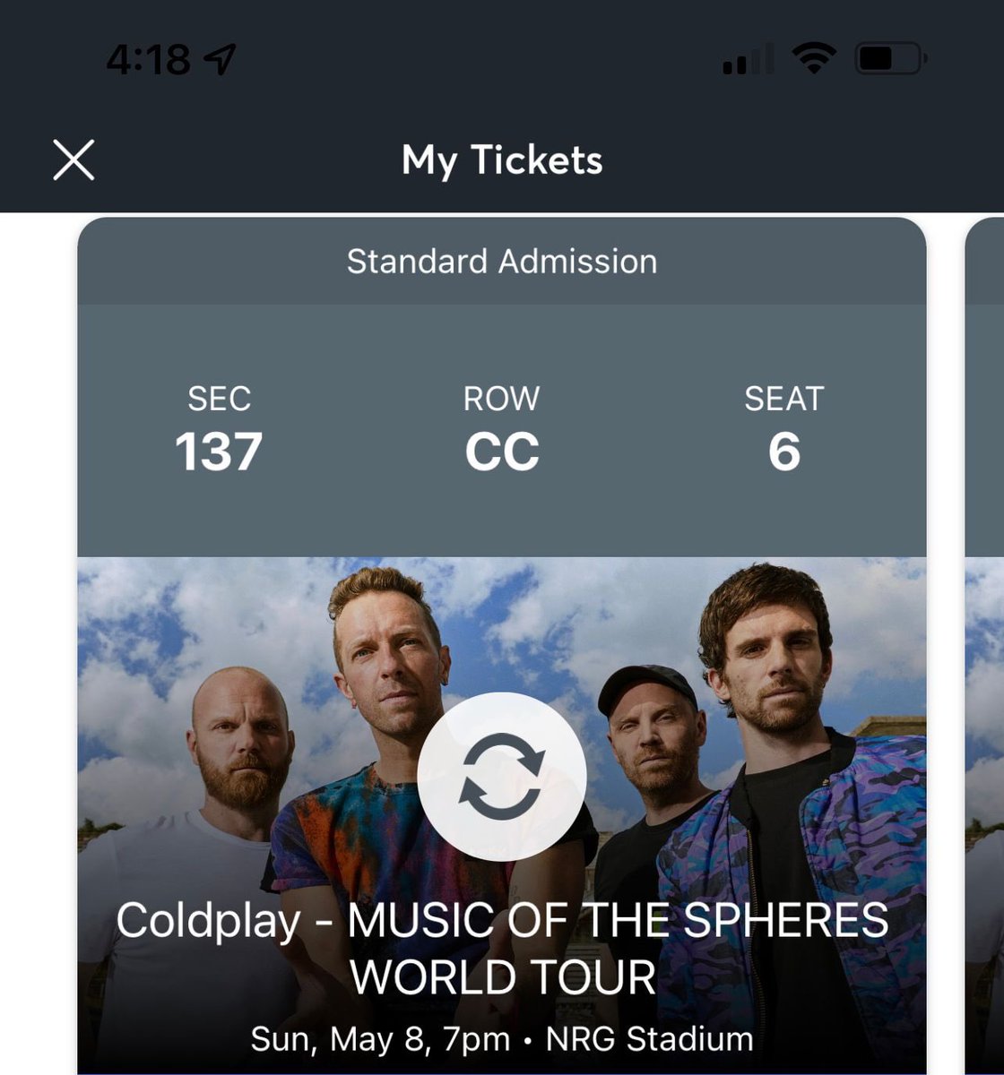 valeefergarza's tweet photo. Selling seats 6 &amp; 7 for $220 each, dm me if interested!! #houstontx https://t.co/9Fu31sRC5q