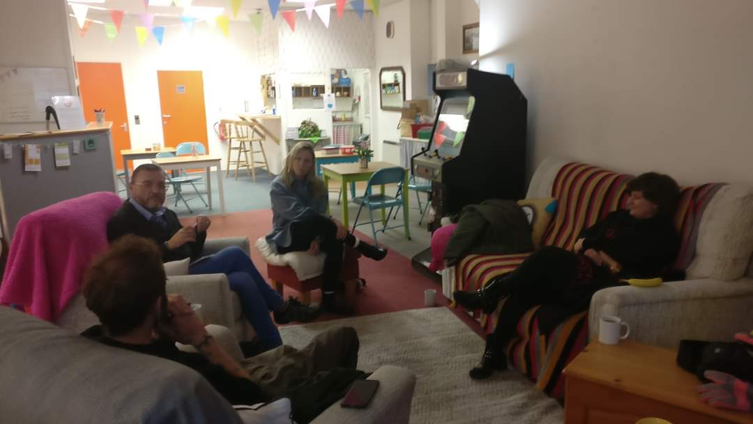 HelpSussex's tweet photo. Mental Health Help Sussex 1st Saturday peer support group meet. Every Saturday 12-2pm contact for details. ( Permission received by all individuals for use of images ) https://t.co/qq2exFUJ51