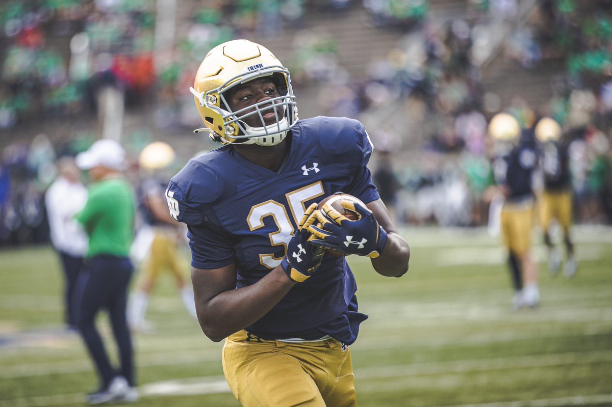 gvohakim's tweet photo. Year 1 Done, Thank You @NDFootball https://t.co/cOq2LoSHNg
