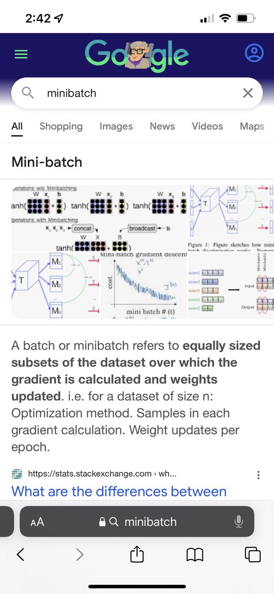 roblew9013's tweet image. Definition for #minibatch #DataScience