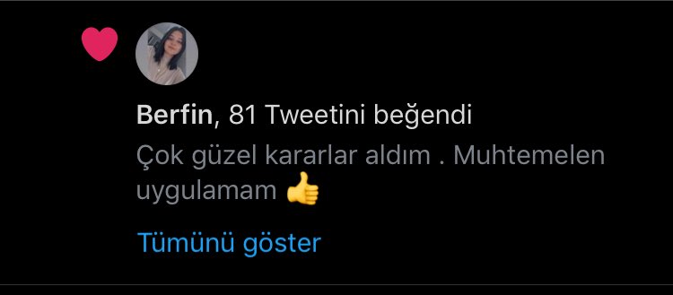 2019 dan beri attığım tüm tweetleri tek seferde beğenen canım kuzenim teşekkür ederim 😂 <a href="/neeolmusyanii/">Berfin</a>