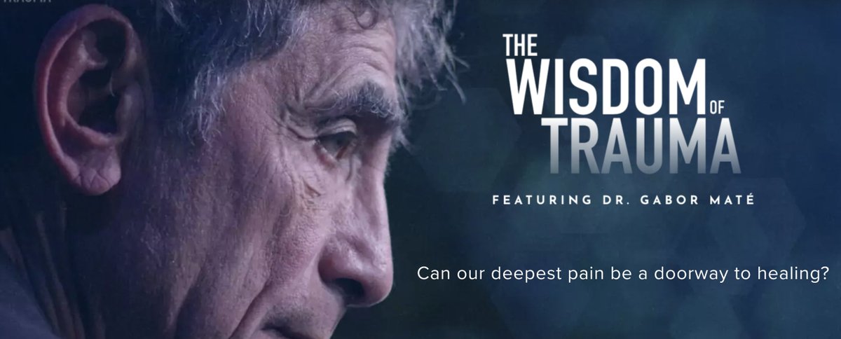 mgmtcoaching's tweet photo. Amazing movie - The Wisdom of Trauma featuring Dr. Gabor Mate  https://t.co/TcHhgyYWUK

#Trauma #healing #compassion https://t.co/oL7VhW9tmV