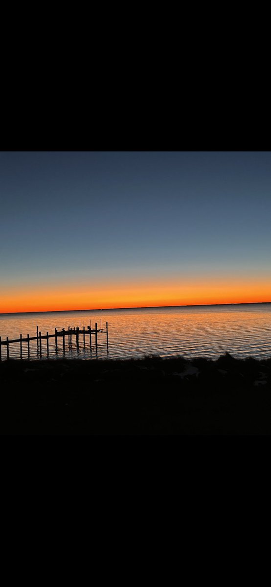 Relaxing watching a beautiful sunset!