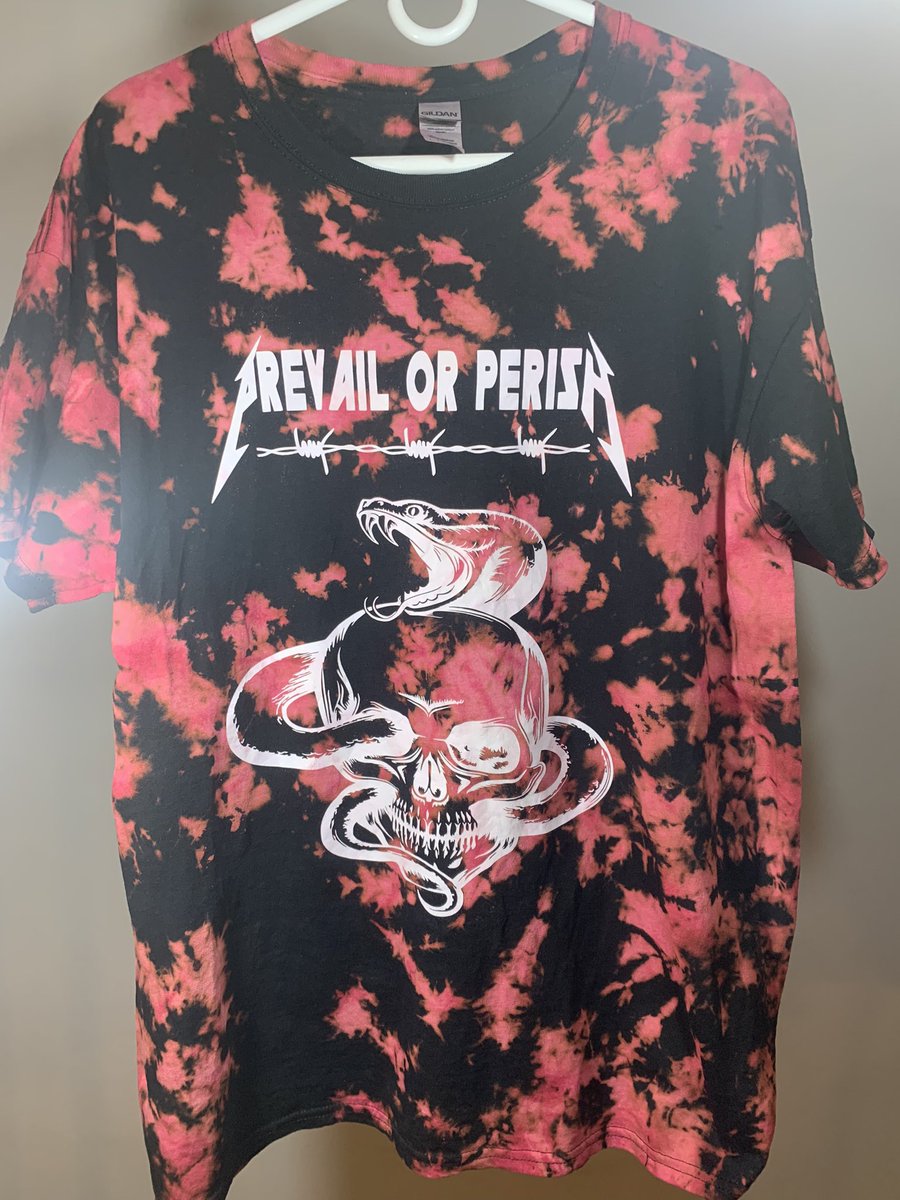 prevail_perish's tweet photo. New prevail dyed T-shirt https://t.co/dH012NmkNe