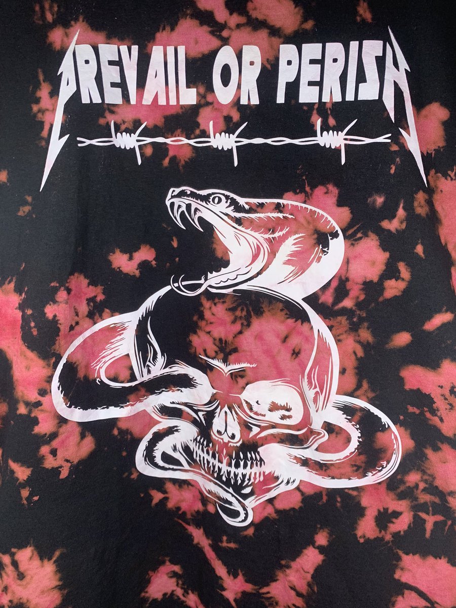 prevail_perish's tweet photo. New prevail dyed T-shirt https://t.co/dH012NmkNe