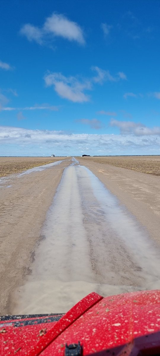 TRCTRDRIVR4SALE's tweet photo. Very wet at morv this morning with 12mil over night, now up to 97 mil for the last couple of days, no power and no service but im happy about it 👌 https://t.co/PaiHI8RZDs