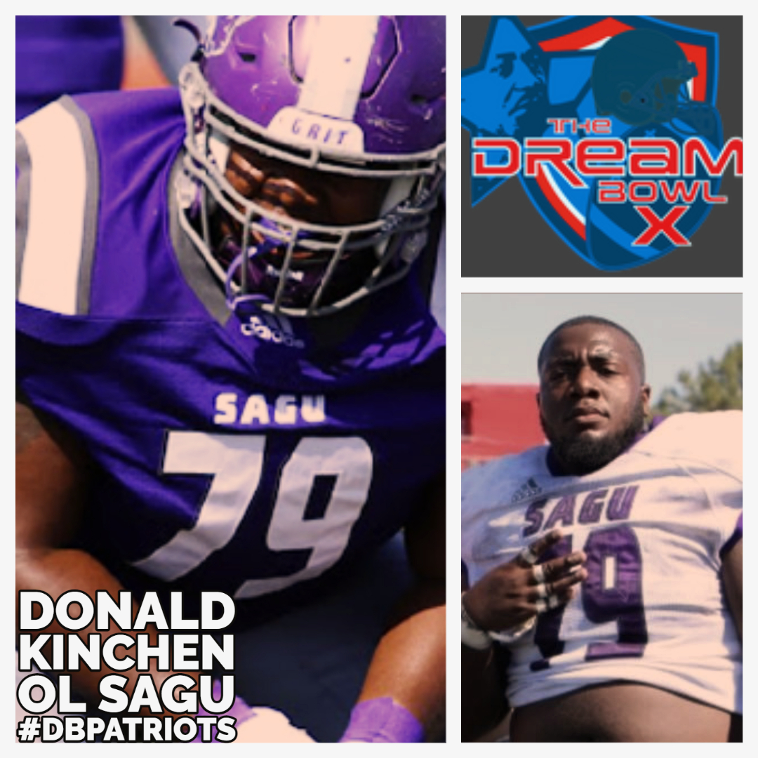 TheDreamBowl's tweet photo. Introducing the #DBPatriots OL! @ABarb75, @kinchen_donald, @RobKraklow, @Martin_Lecesne, @Zach_Lyons_, @nicholasroos, @Tjsanderson53, Damon Sutton, R.J Thorne & @Bwebb_74! #DBTrenches #DreamBig #DreamBowl https://t.co/o6AzhXmTxf