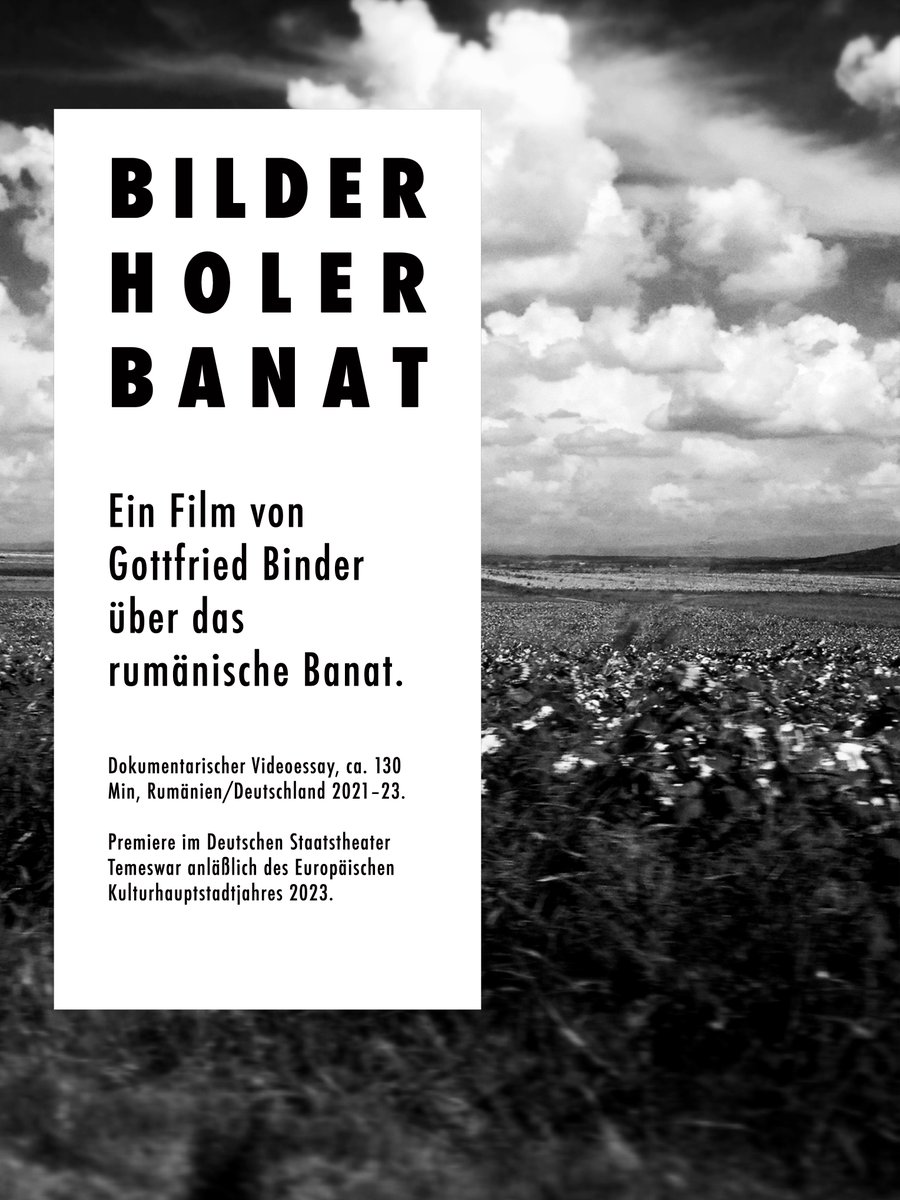AsKTklQkfCi75UE's tweet photo. New #film #project by @gottfriedbinder about #Banat. 

Various #off-space &amp; #outdoor #presentations in #2023.

➞ https://t.co/41vjDyTiWz
_______________________

#Romania #EuropeanCapitalOfCulture #Movie #Migration #Timisoara #Video #Documentary #CulturalHeritage https://t.co/T5iaiZIhKt