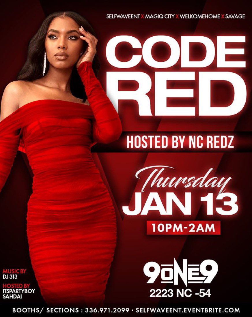 daestaylit's tweet photo. ATTENTION ATTENTION 🔊 🔊🔊
MAJOR MOVE JANUARY 13TH
A NIGHT TO REMEMBER 
Celebrating J13  Across the Whole NC 
Everyone Free til 11pm w/ RSVP 
For Booth/Sections: 336.971.2099
GREEKS FREE TIL 11PM
Powered by @selfwaveent 
@magiqcityent 
@welkomehomeent 
@kingsthebrand https://t.co/zeJhY4EE6t