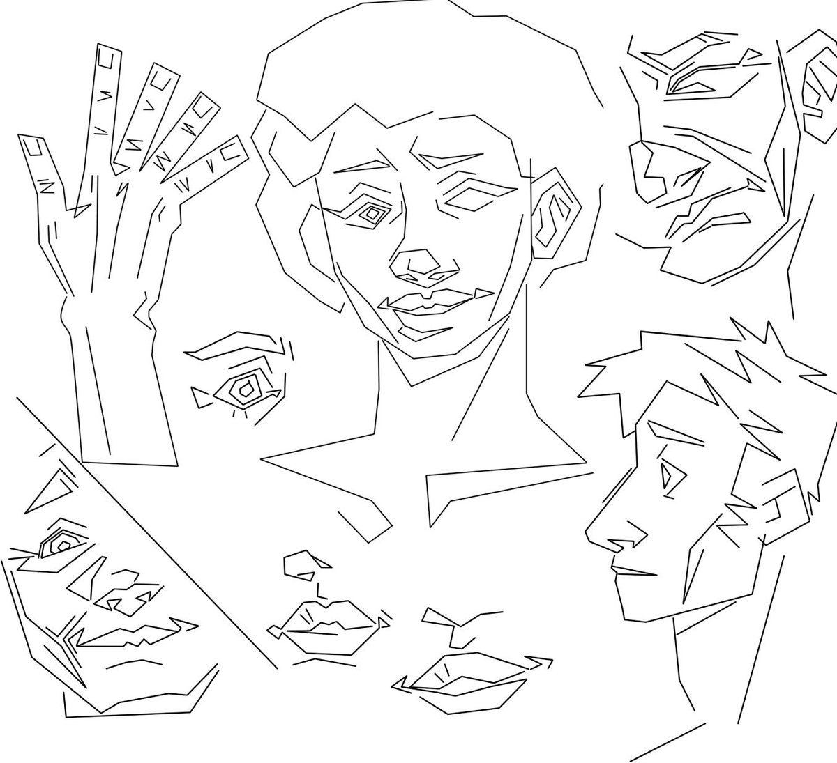 Im in a silly goofy doodle mood
#encanto
Let's see if i got the madrigals recognisable on the first pic