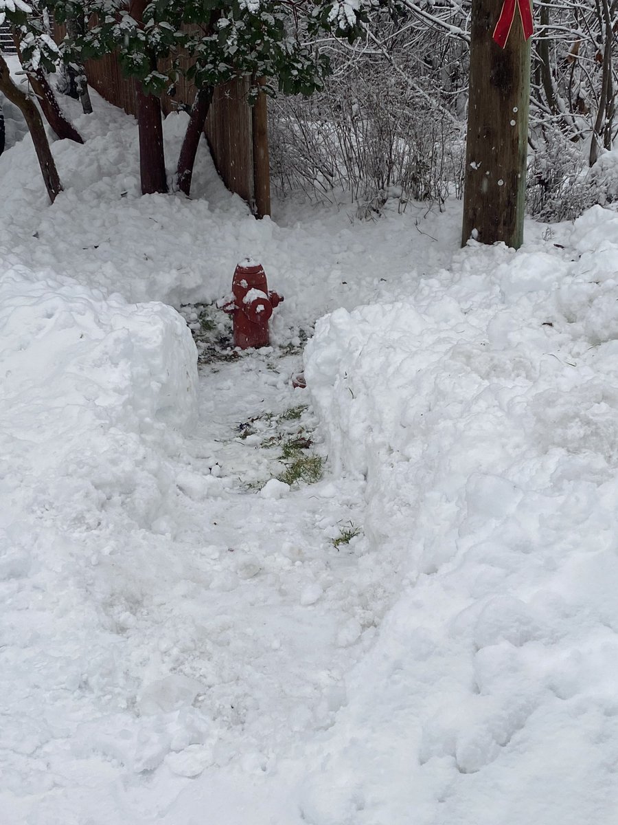 Help us help you. If you have a fire hydrant near your house please clear it of snow we we have quick access if it is needed.
