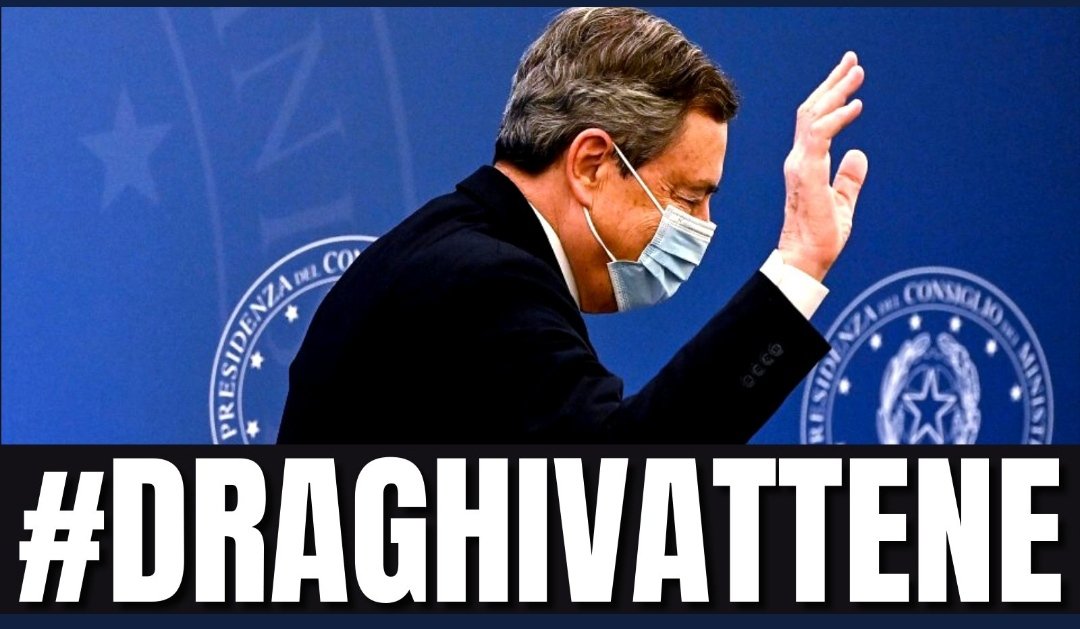 APagliaccis's tweet photo. #DraghiVattene ancora in tendenza...
Mi unisco a tutti gli amici... https://t.co/N5QqvtxoDs