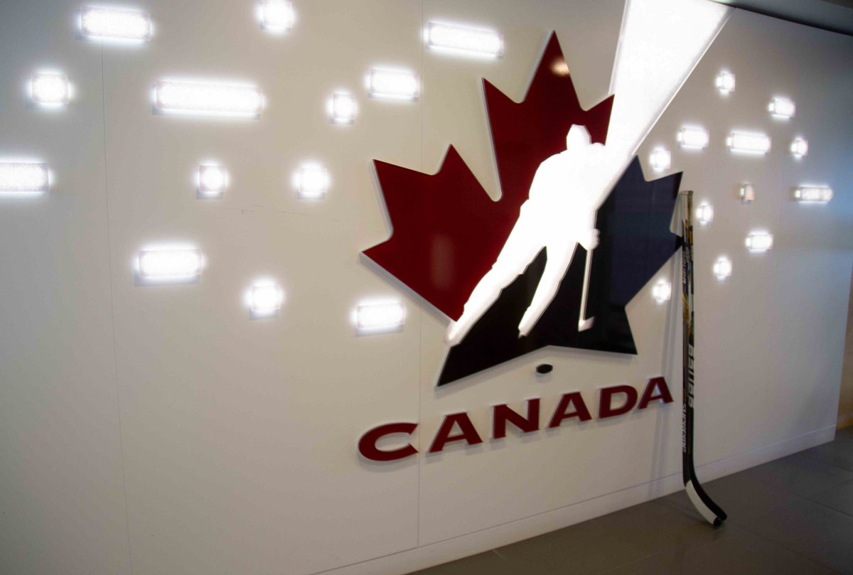 HockeyCanada's tweet photo. We join the hockey community in mourning the loss of Teddy Balkind. Our hearts are with Teddy’s family, friends, teammates and all affected by this tragedy. #SticksOutForTeddy https://t.co/COVMA2ozTk