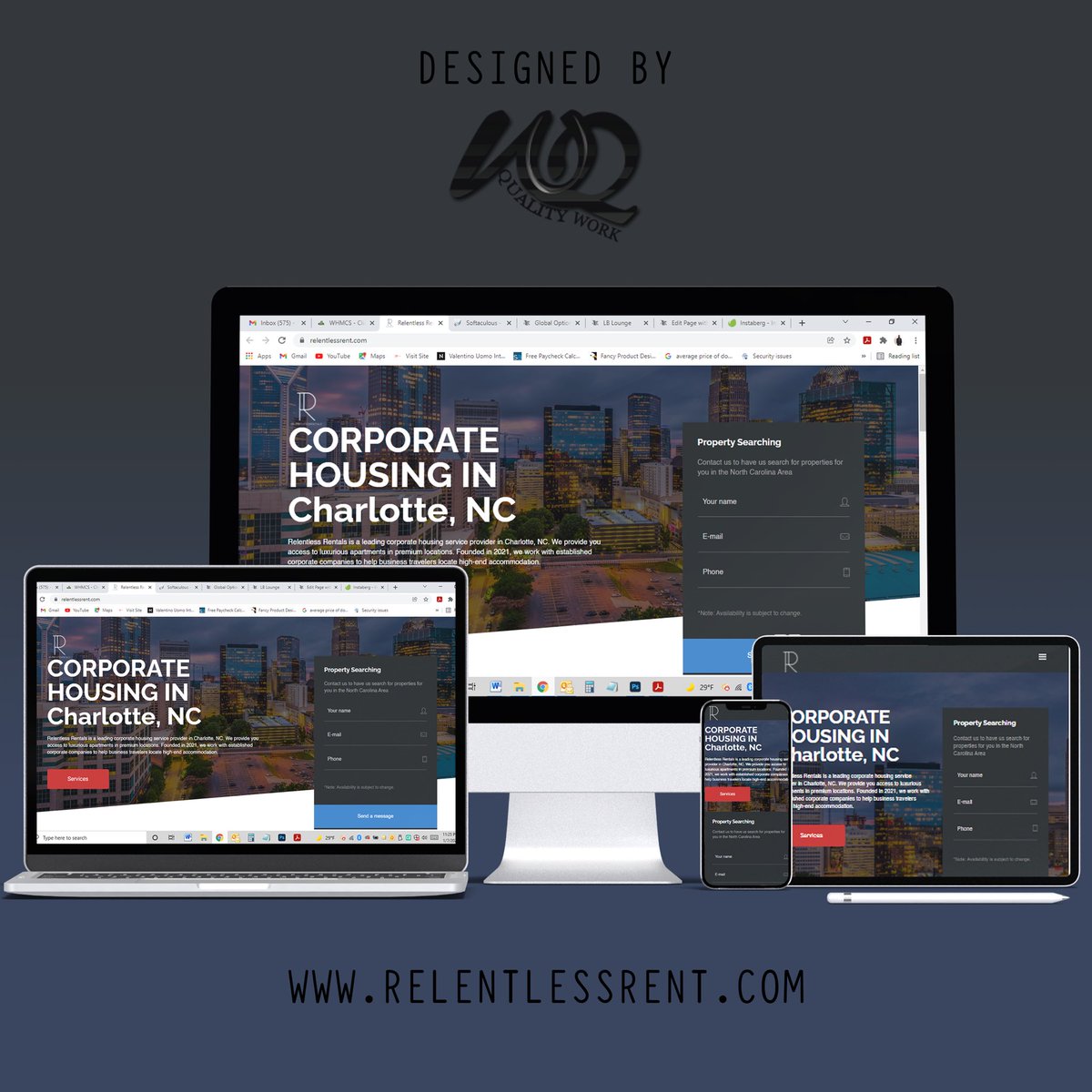 GeeGeeWse's tweet photo. Another satisfied client with a great web design and flawless functionality created by our team here at @QWoffices 💻

Congrats to @KendricI and make sure you guys go support him!

#Webdesign #Webdev #webdevelopment #webdeveloper #Landingpage #ecommerce https://t.co/oEccnmOM1K