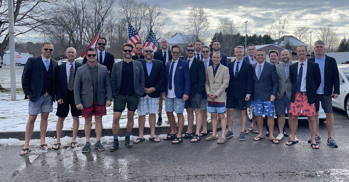 F3FranklinTN's tweet photo. Today we celebrated the life of our brother Spicoli in a way he would appreciate, wearing board shorts and flip flops. You’ll be missed @caclose, thank you for positively impacting so many of us! #TrueHIM https://t.co/E5zRwO98IX