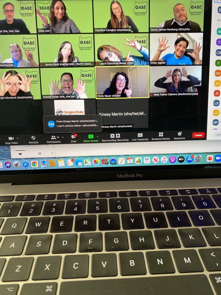 Thank you everyone for attending the OABE conference 2022! 
We enjoyed learning and sharing with our bilingual familia in Oregon. See you in 2023 NABE in PDX♥️
Gracias a todos! #oabe2022