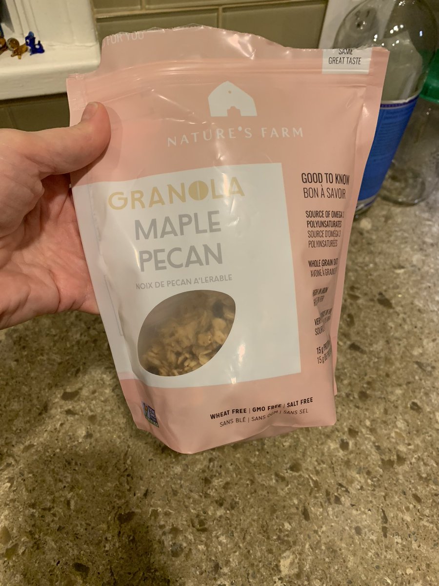 BertramSharri's tweet photo. Promoting local on Twitter - amazing granola from @Naturesfarm.ca out of Steinbach https://t.co/5lnSbgiUvM