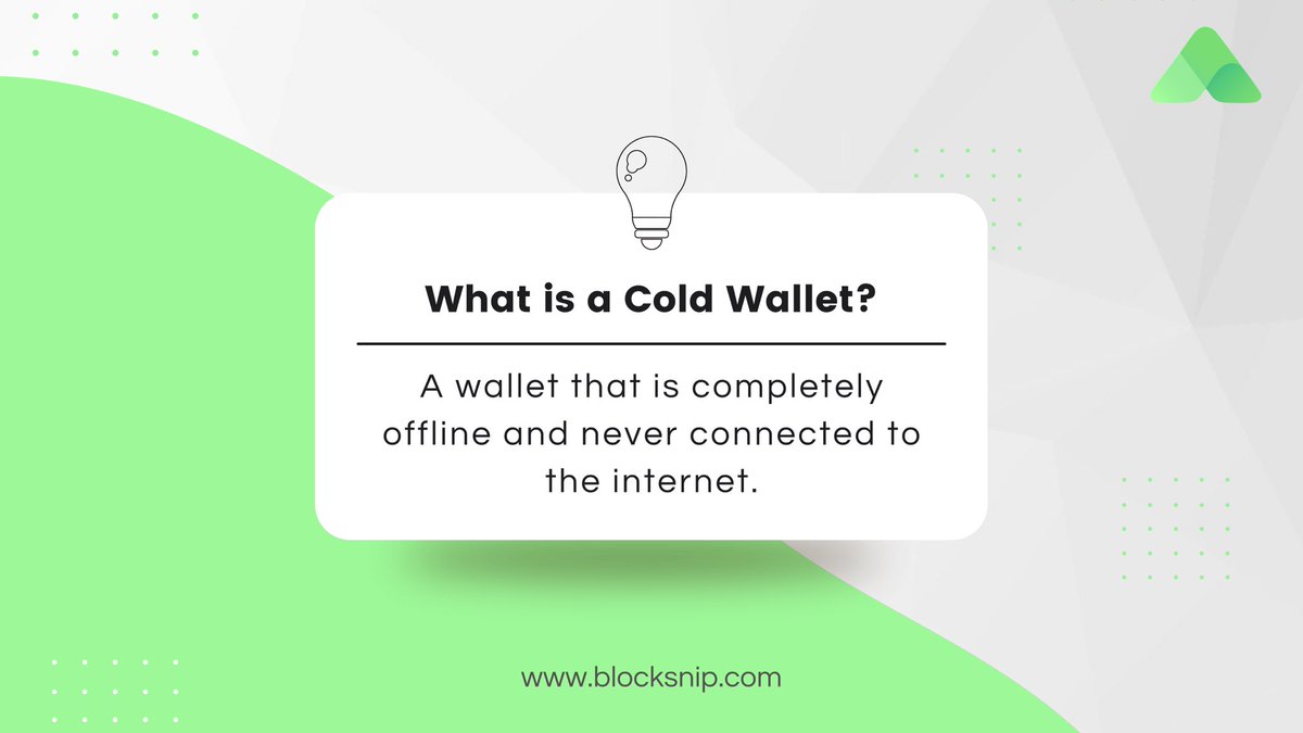 blocksnip's tweet photo. Want to learn more about Wallets? Find out on our website.💡🚀🐳 #Bitcoin #crypto 🎉

👉 https://t.co/xT7rzSzwGn https://t.co/M8UxzDmQAM