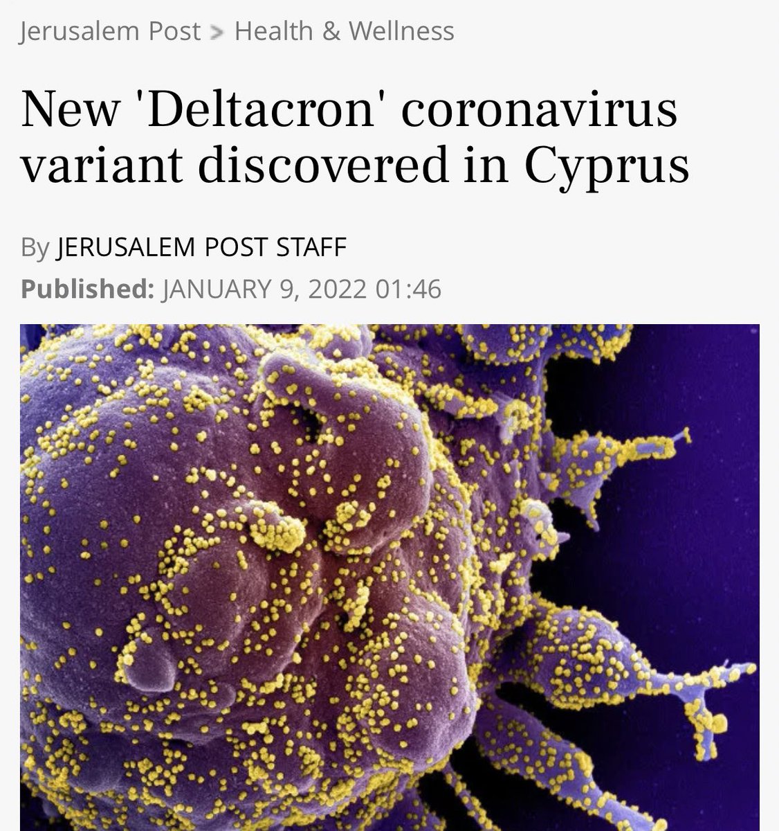 🤡🌎 “deltacron”