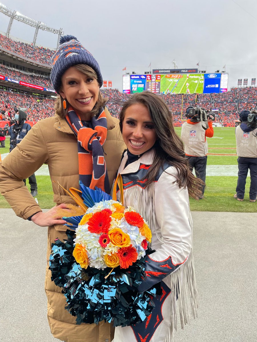 SamBoik's tweet photo. Congratulations 🎉 to this year’s #Broncos #ProBowl Cheerleader @DBC_Katherine! So proud of all you’ve accomplished & glad to have been teammates together back in my cheer days 🔸🔹 #dbc4life https://t.co/V6oxjFjUGS