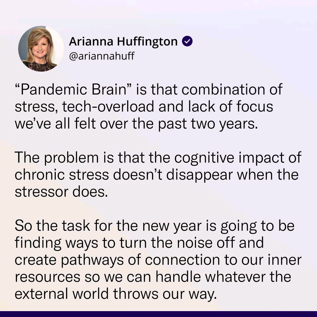 Something to keep in mind. Compliments of <a href="/ariannahuff/">Arianna Huffington</a>. #TeamFiji #beresilient