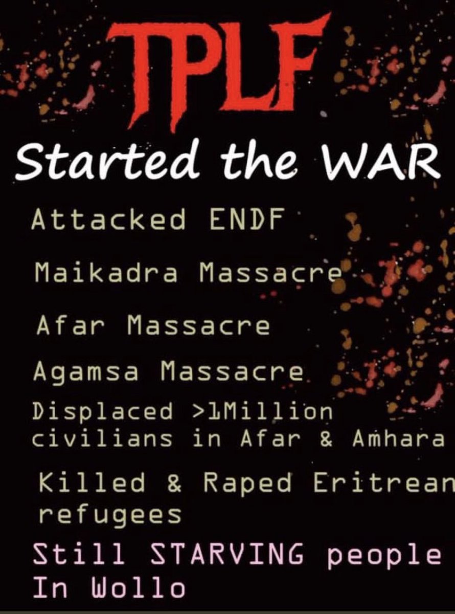 gopher_phadgu's tweet photo. @artssiyad This is such a lie! Switching narratives every time you lose. This a propaganda to get trgara to give their sons for #tplf cause. #tplf had so much soldiers & weapons they came all the way to shewa. The fight has always been with #tplf and it will always be with #tplf. #fakecause https://t.co/wVKAg3HBPp