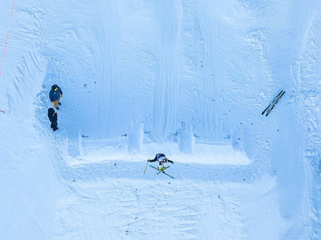GoCVA's tweet photo. Happening this weekend! The first USSA Eastern Championship Series (ECS), "A" level Freestyle Competition event of the year, the Kagan Cup, right here @sugarloafmountain.

A huge thank you goes out to @mainedroneimaging for these awesome shots! #gocva #godogsgo #freestyle #moguls https://t.co/ZTJmK7HH3E