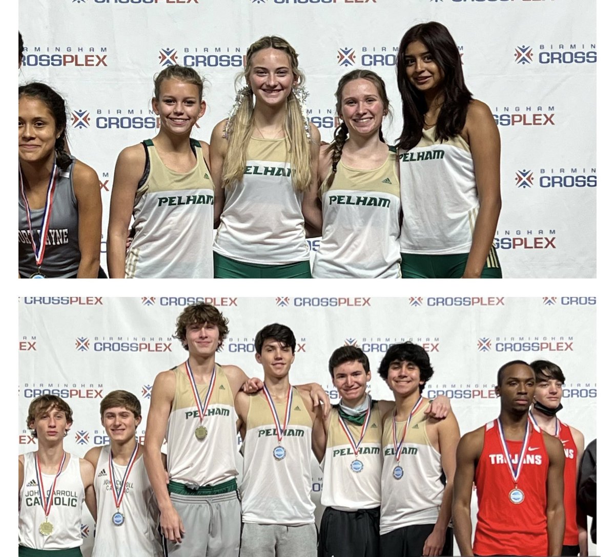 ThePelhamWayTF's tweet photo. @PelhamAthletics @PELHAM_AD @Coachspringfiel @Coachspringfiel 
Ice Breaker Invite 1 (How it Started) Lambert, Plummer, Leftwich, Bravo 2nd place 4x800
Gennari, Milling, Kuper, Thau 1st 4x800 https://t.co/AJIhp2Uri7