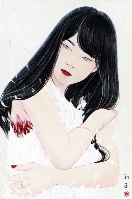 浦和伊勢丹の個展からもう四年。。?とかなりびっくりした朝👀
懐かしいのでその時の絵を載せてみる🙏

ちなみに最近また白孔雀を描いています🕊 