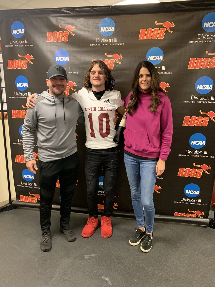 Great visit today at Austin College seeing the campus and learning more about the program. Thanks to <a href="/CoachMike_Silva/">Coach Silva</a> for the invite! <a href="/RoosFootball/">Austin College ’Roos Football</a> #GoRoos