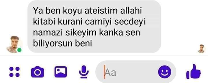 Bu tweetlerden sonra benim allahsızcılık seviyesi