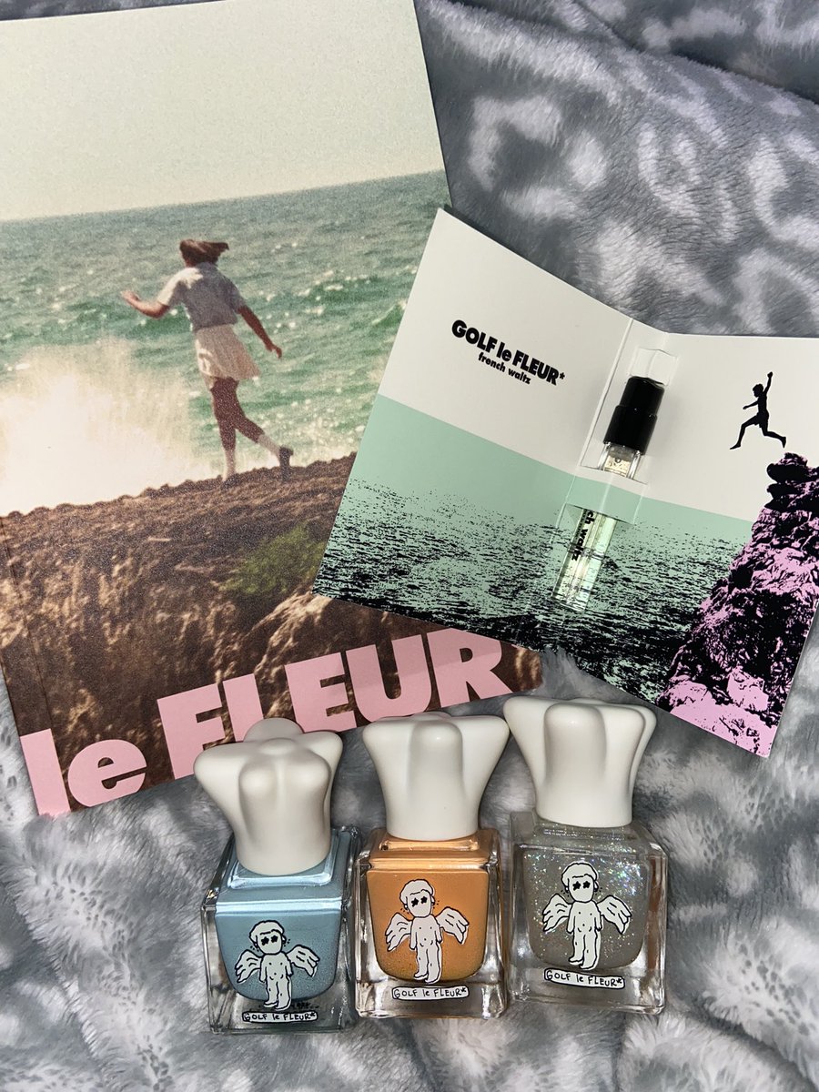 kayleeking__'s tweet photo. Thank you so much Tyler, the colors are beautiful and French Waltz smells incredible! So excited to wear the nail polish! 💗✨ @tylerthecreator https://t.co/RPQPSPQ599