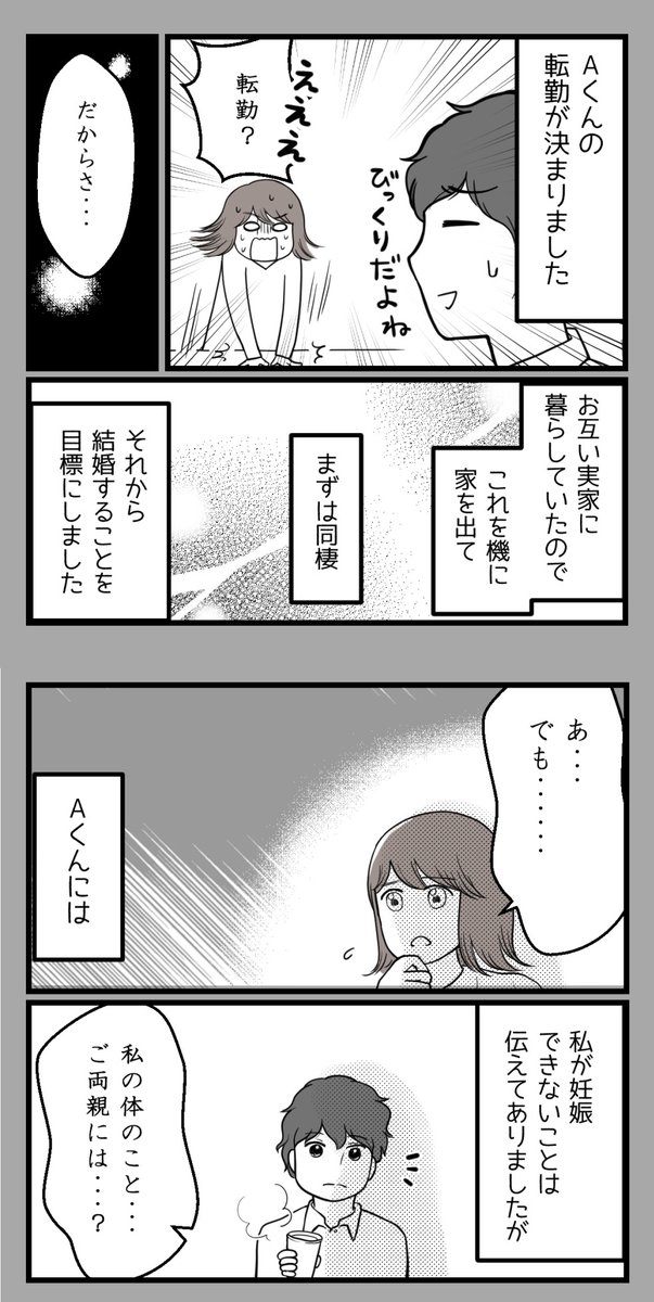 妊娠できないから結婚に反対された話2/4

#漫画が読めるハッシュタグ 