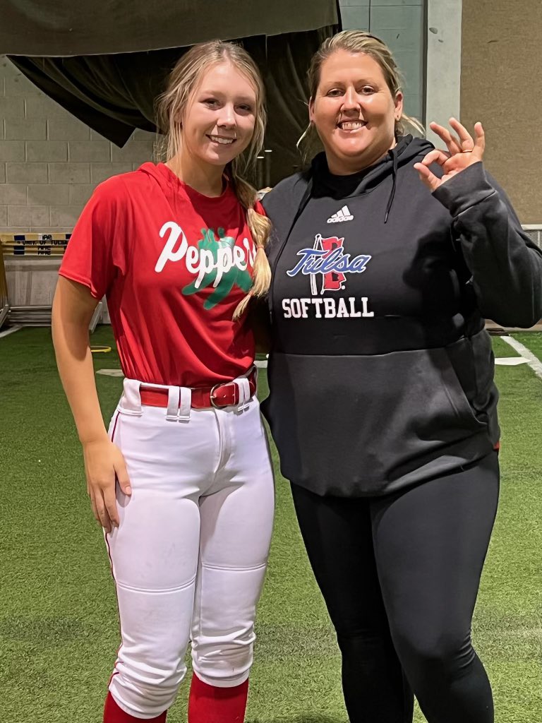 Had an amazing day at <a href="/TulsaSoftball/">Tulsa Softball</a> camp and today 
<a href="/S_Owens2323/">Sandra (Smith) Owens</a> <a href="/JWall1820/">Jeff Wallace - GM - Peppers</a> #Pepps